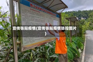 宣传张贴疫情(宣传张贴疫情防控图片)