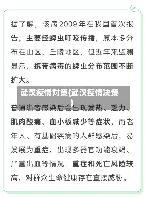 武汉疫情对策(武汉疫情决策)-第1张图片