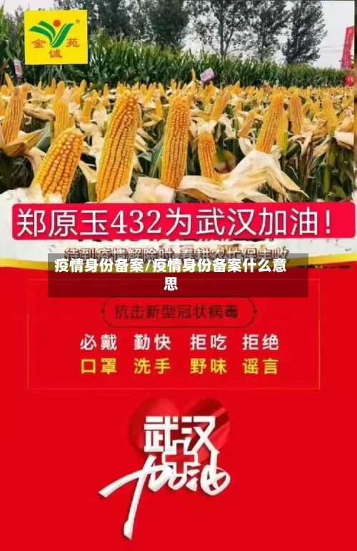 疫情身份备案/疫情身份备案什么意思-第1张图片