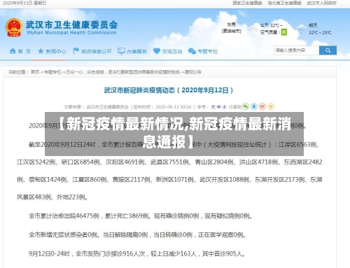 【新冠疫情最新情况,新冠疫情最新消息通报】-第1张图片