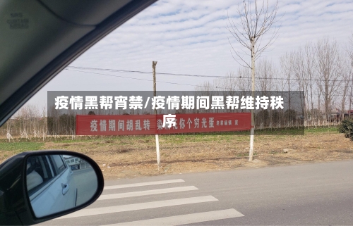 疫情黑帮宵禁/疫情期间黑帮维持秩序-第1张图片