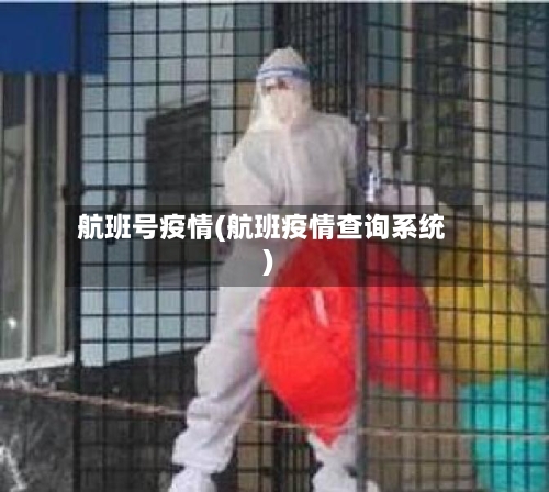 航班号疫情(航班疫情查询系统)-第1张图片