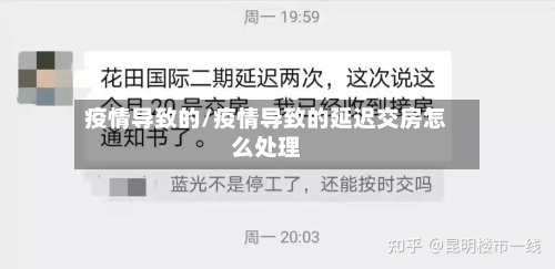 疫情导致的/疫情导致的延迟交房怎么处理-第2张图片